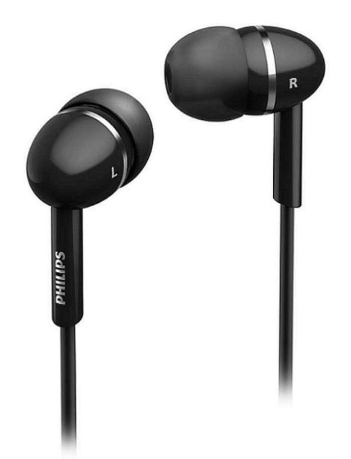 картинка Philips SHE1450BK/51 Внутриканальные наушники, черные  от магазина Интерком-НН