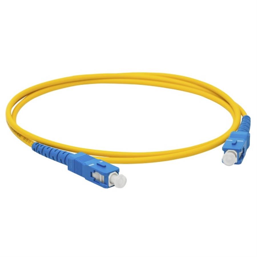 картинка Патч-корд оптический (optic patch cord) SC/UPC-SC/UPC SM 9/125мкм одномодовый (simplex) 0.5 метра от магазина Интерком-НН