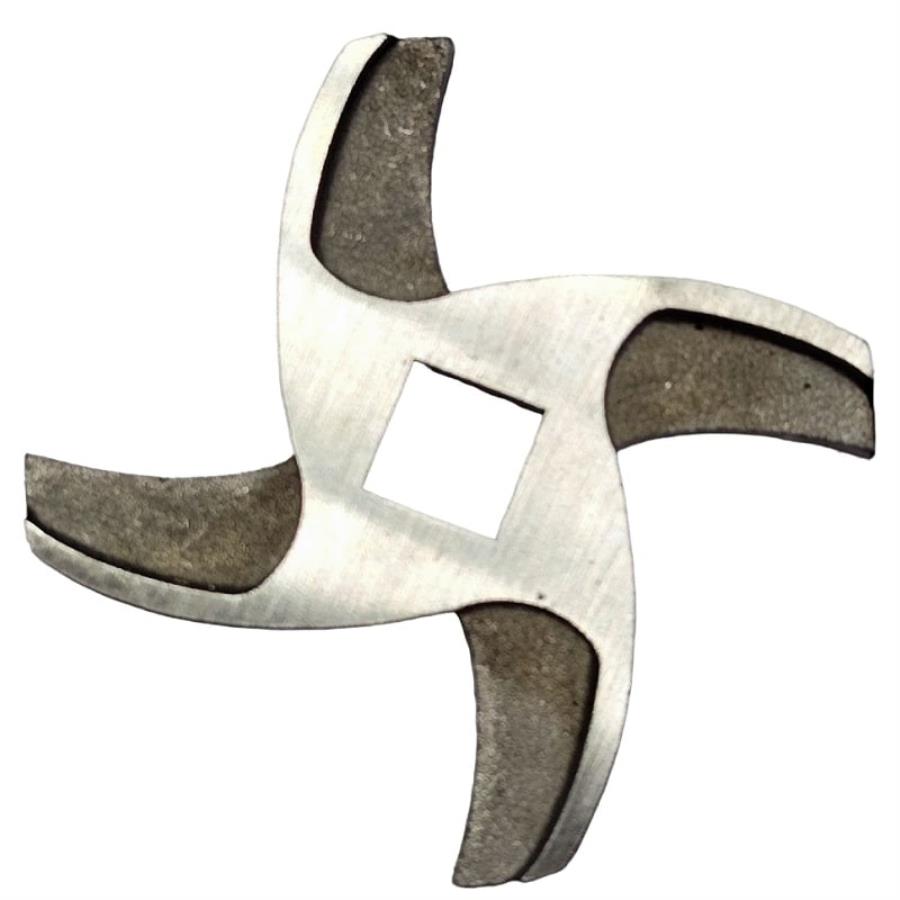 картинка Нож 010159C1 квадрат 8,0мм, диаметр 50мм, глубина 4,2мм для мясорубок Braun, Panasonic  от магазина Интерком-НН