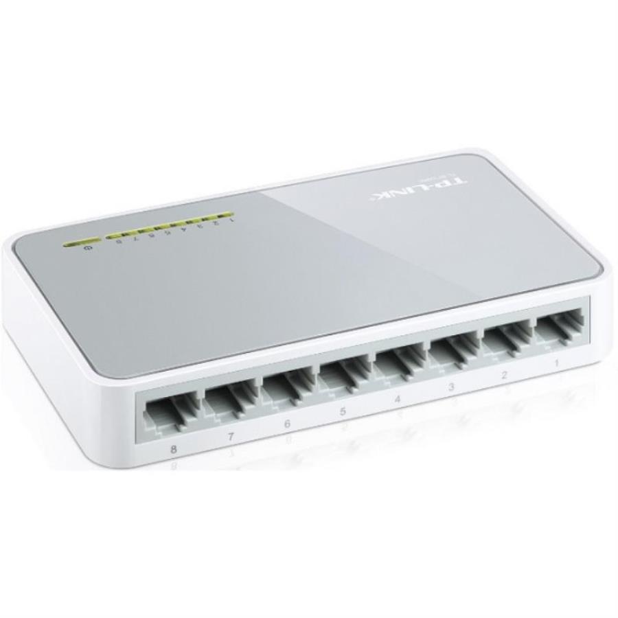 картинка TP-Link TL-SF1008D неуправляемый коммутатор с 8 портами 10/100 Мбит/с  от магазина Интерком-НН