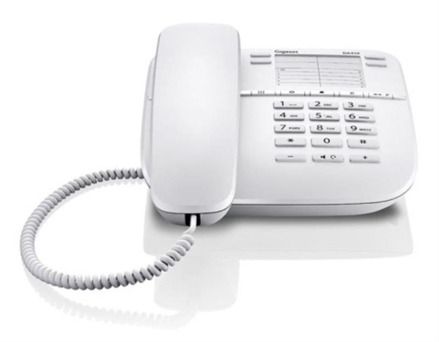 картинка Телефон проводной Gigaset DA410 RUS белый от магазина Интерком-НН