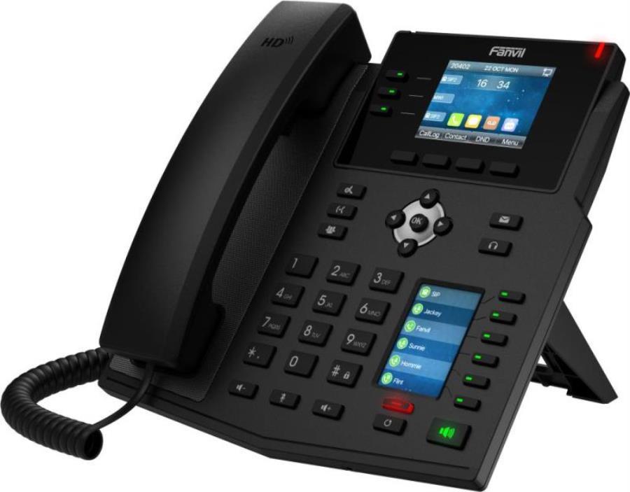 картинка Телефон IP Fanvil X4U черный от магазина Интерком-НН