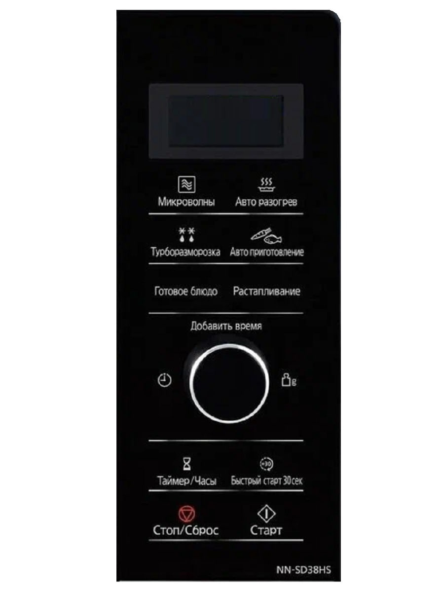 картинка Panasonic F630YBW40BZP Сенсорная панель для СВЧ (микроволновой печи) NN-SD38HS от магазина Интерком-НН