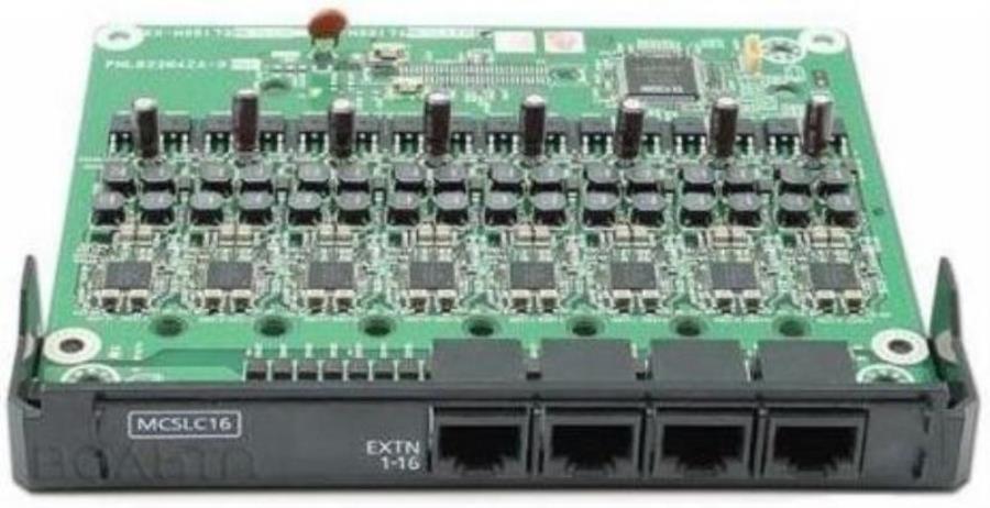 картинка Panasonic KX-NS5172X плата 16-портовая цифровых внутренних линий DLC16 для KX-NS500 от магазина Интерком-НН