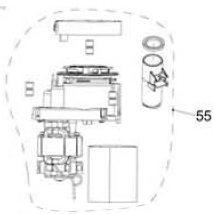 картинка Panasonic ACM52E15500U узел измельчителя в сборе для кофемашины NC-ZA1 от магазина Интерком-НН