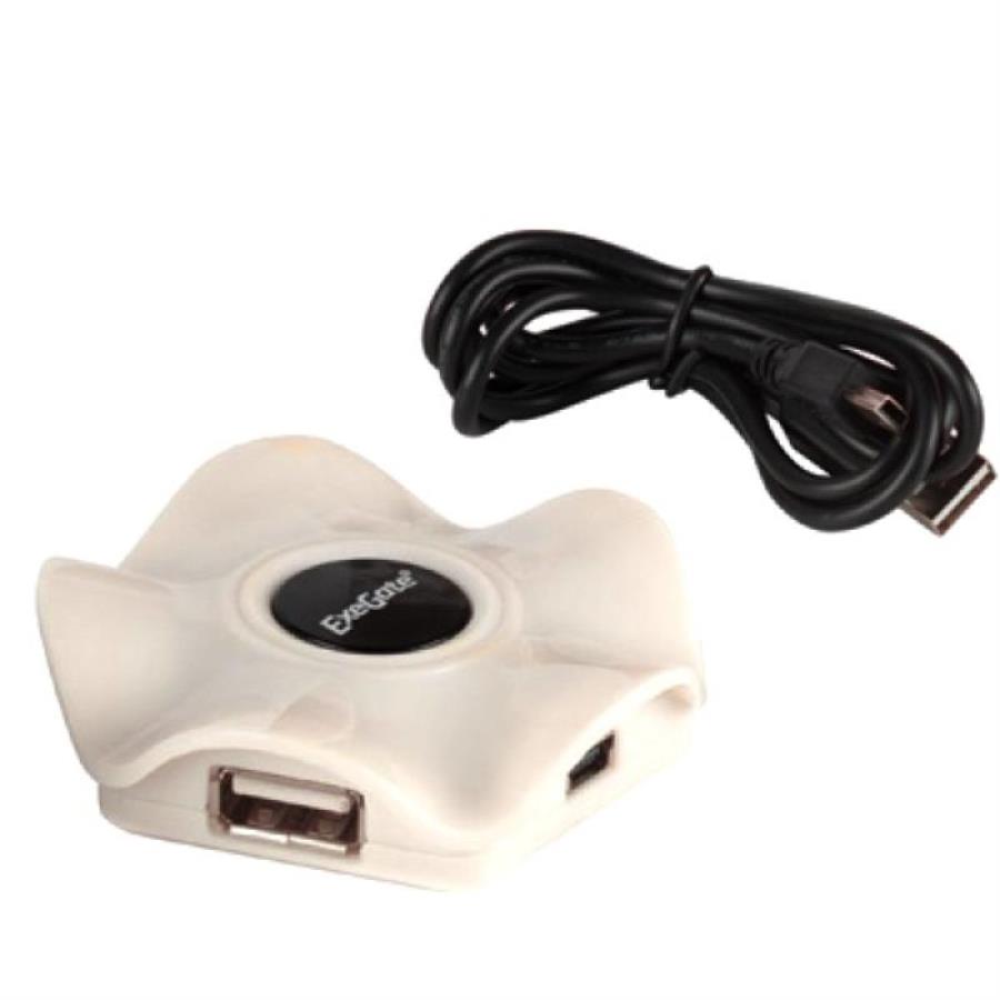 картинка Разветвитель UH-123 на 4 порта USB hub 2.0 Exegate от магазина Интерком-НН