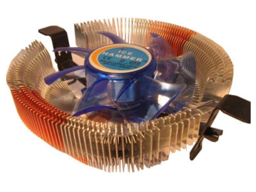картинка Вентилятор Ice Hammer IH-3176SA (soc AM2/AM3/775/1155/1156/1366), Al+Cu 25dBa от магазина Интерком-НН