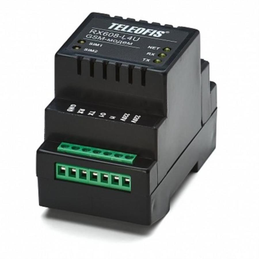 картинка RX608-L4U V.2 (с реле) Модем GSM Teleofis RS‑232/RS‑485 от магазина Интерком-НН
