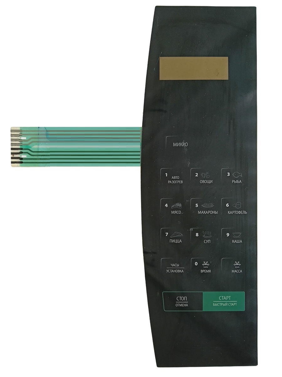 картинка 251499201225 Сенсорная панель для СВЧ микроволновой печи Rolsen MS1770SC от магазина Интерком-НН