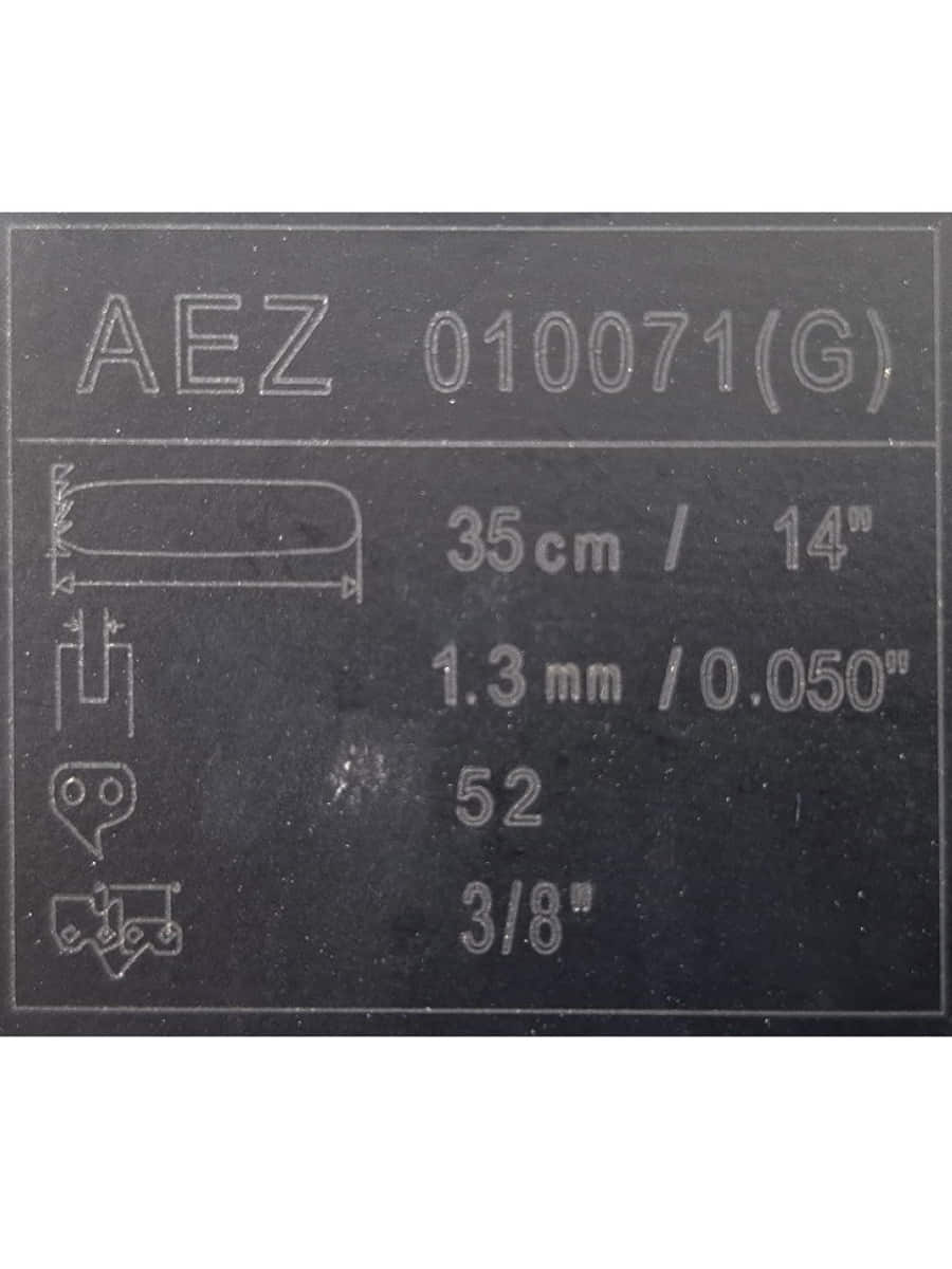 картинка AEZ 010071(G) пильная шина (3,8"х1,3мм х 52зуб, 35см) для цепных пил Partner 14" серия General от магазина Интерком-НН
