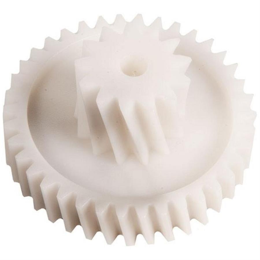 картинка Шестерня средняя D=80/34, H=40/16, d=8мм, 13 и 38 косых зубьев для мясорубки Philips от магазина Интерком-НН