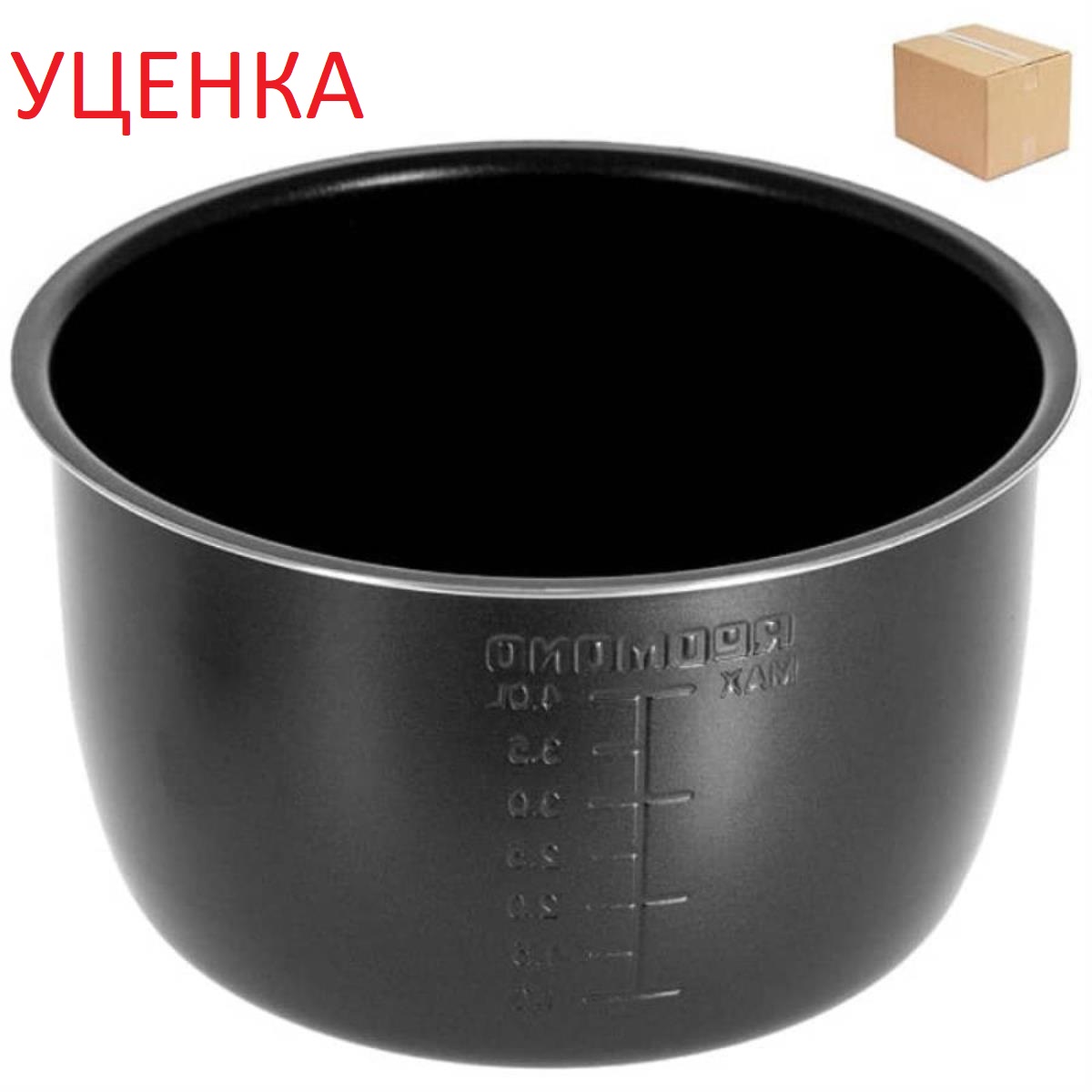 картинка Redmond УЦЕНКА RB-A523-SER Чаша для мультиварки 5 литров RMC-M4504, M110, PM4506, PM4507, PM180 от магазина Интерком-НН