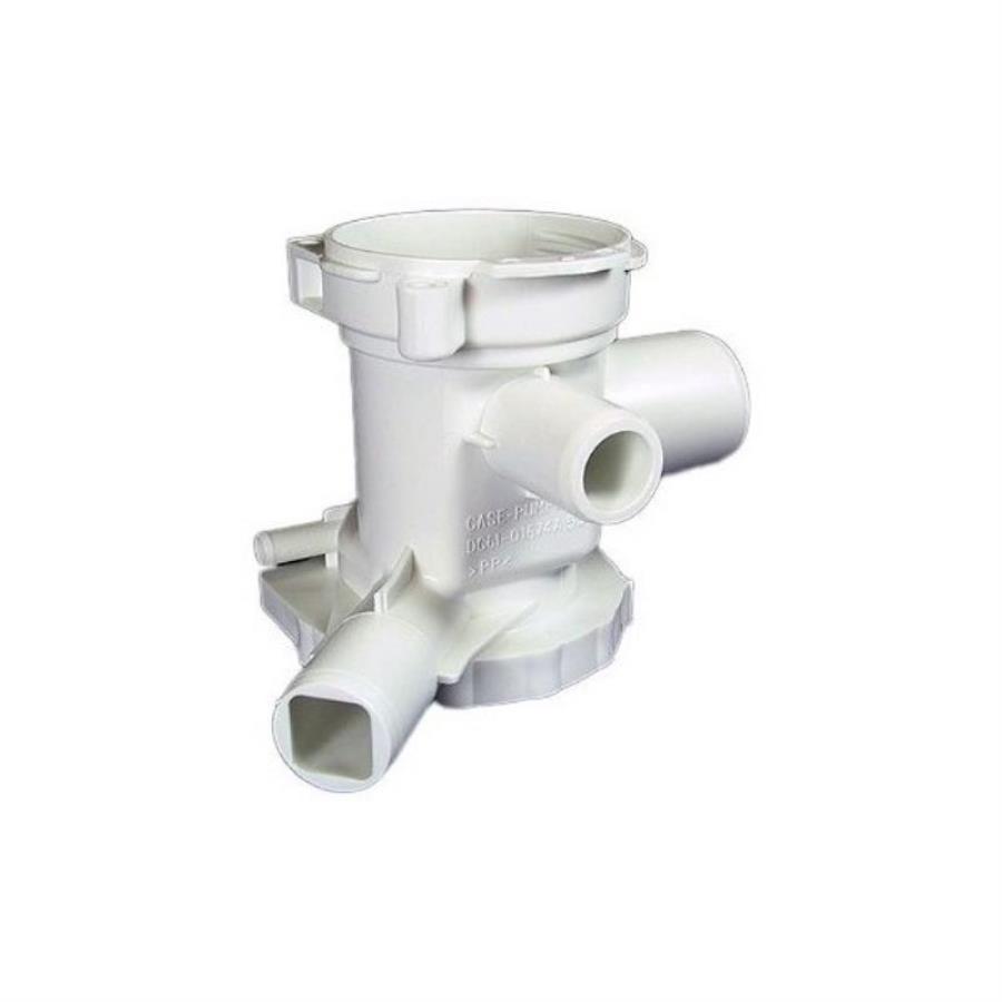 картинка Samsung DC61-01674E Корпус насоса (без пробки) для стиральной машины от магазина Интерком-НН