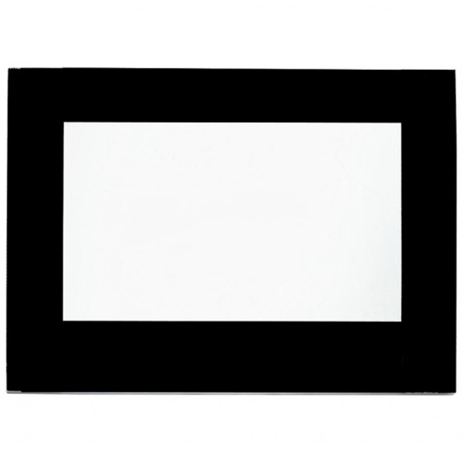 картинка Indesit C00142926 стекло внутреннее двери духовки с кронштейнами 530х395мм для плиты Ariston от магазина Интерком-НН