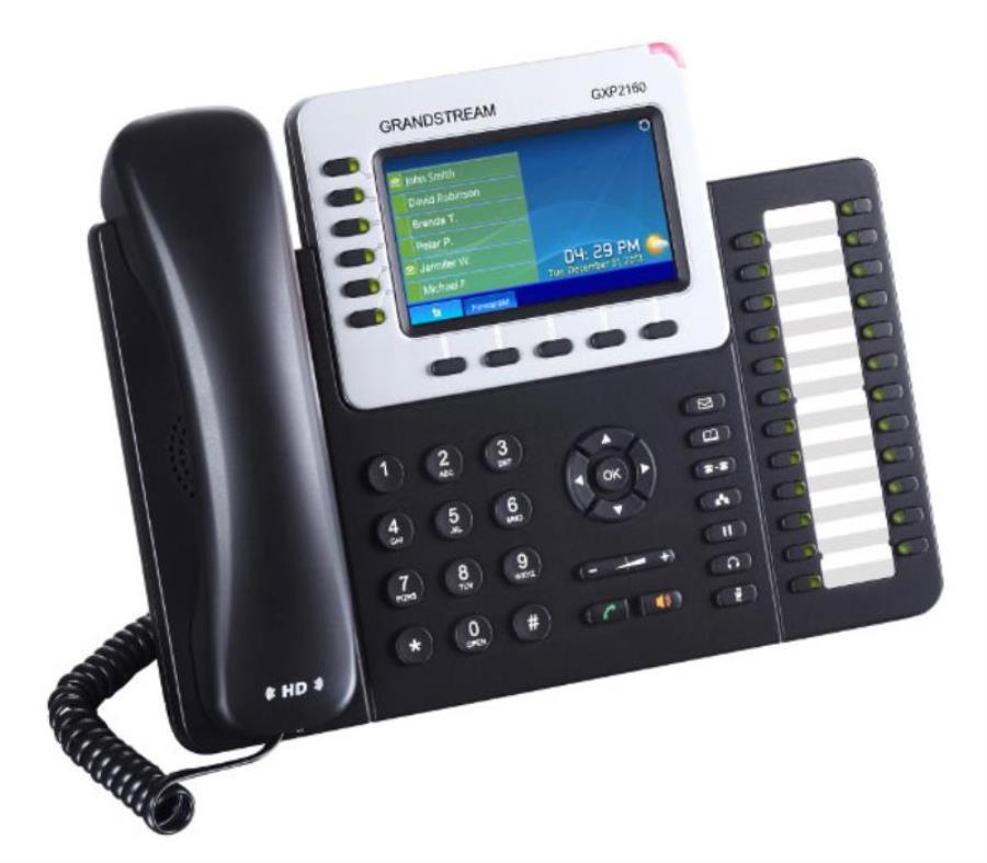 картинка Телефон IP Grandstream GXP-2160 черный от магазина Интерком-НН