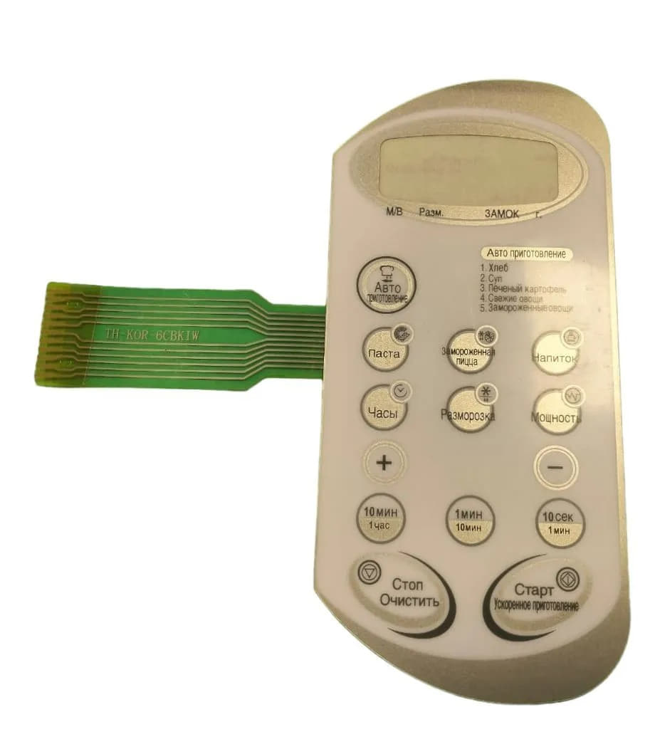 картинка Daewoo 3518571630 Сенсорная панель для микроволновой СВЧ печи KOR-6CBKIW от магазина Интерком-НН