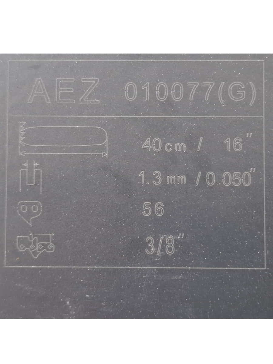 картинка AEZ 010077(G) пильная шина (3,8"х1,3мм х 56зуб, 40см) для цепных пил Partner 16" серия General от магазина Интерком-НН