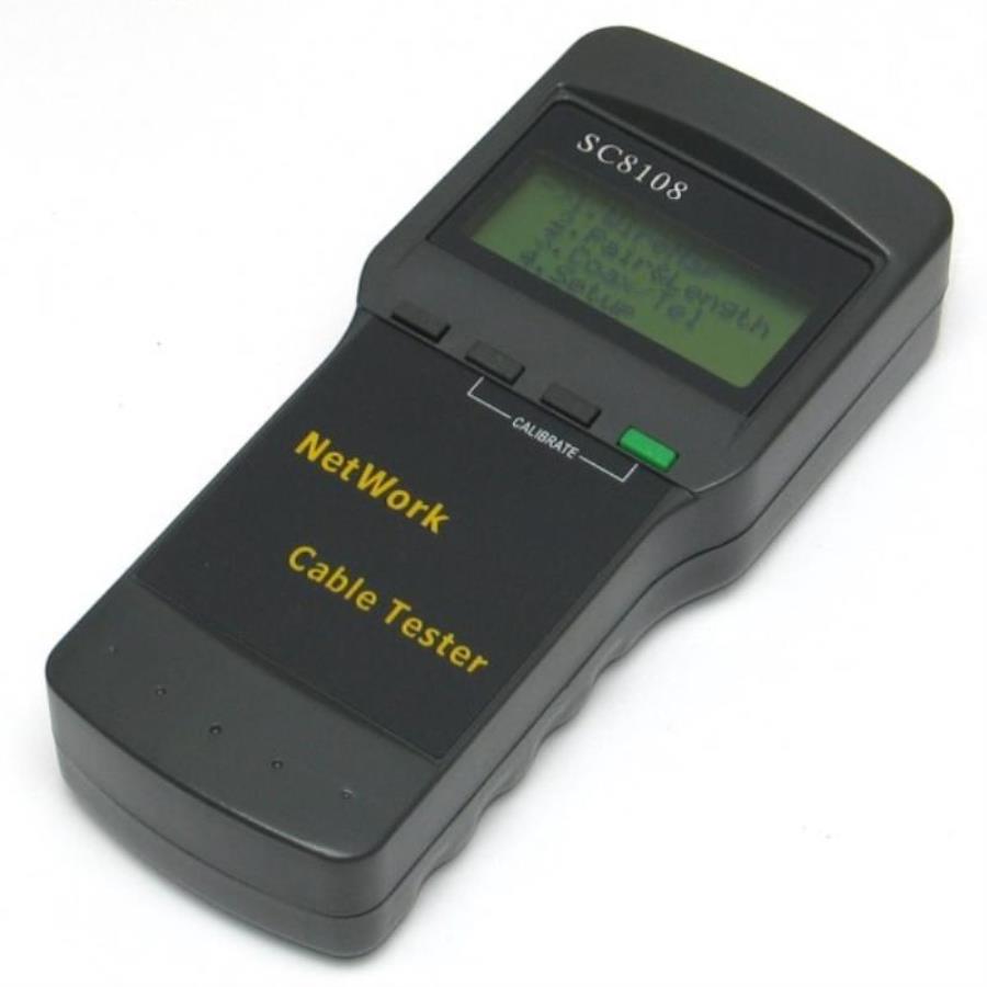 картинка LAN тестер локальных вычислительных сетей SC8108 Б/У от магазина Интерком-НН
