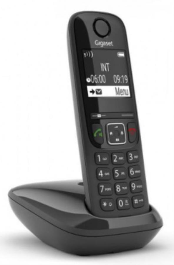 картинка Телефон IP Gigaset AS690IP RUS черный (S30852-H2813-S301) от магазина Интерком-НН