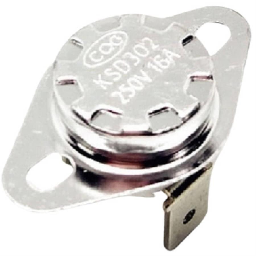 картинка KSD302-16A-260NC термостат керамический с фланцем 260°C нормально замкнутый 250V 16A от магазина Интерком-НН