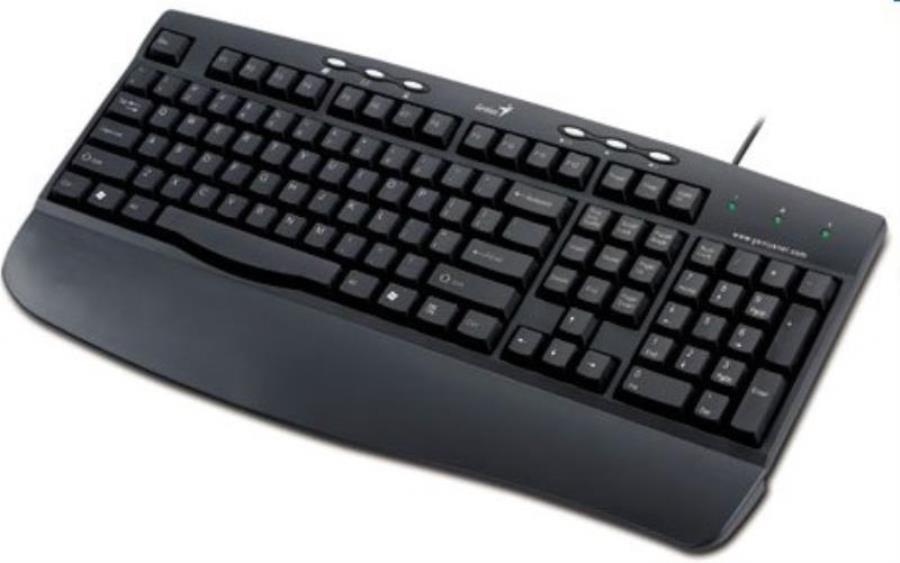 картинка Клавиатура Genius KB200 Multimedia USB Black от магазина Интерком-НН
