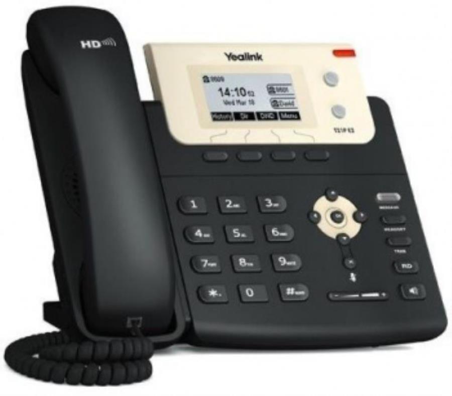 картинка Телефон SIP Yealink SIP-T21P E2 черный (SIP-T21P E2 WITHOUT PSU) от магазина Интерком-НН
