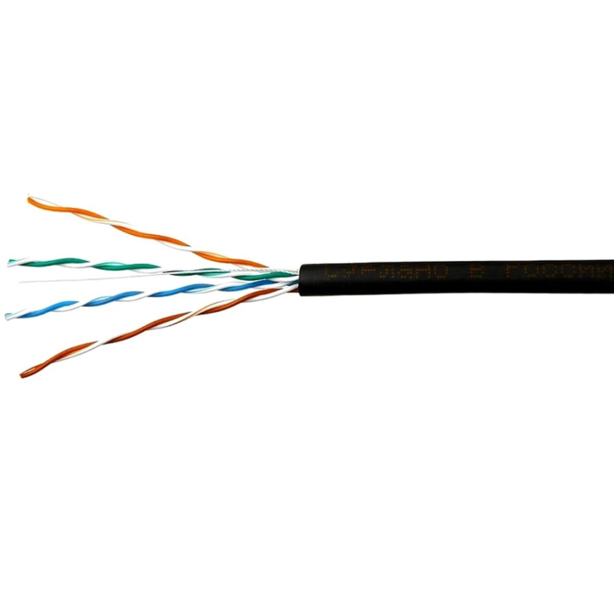 картинка Кабель UTP4 cat.5e витая пара неэкранированный для наружных работ медь 4x2x0,48 (305м) бухта от магазина Интерком-НН