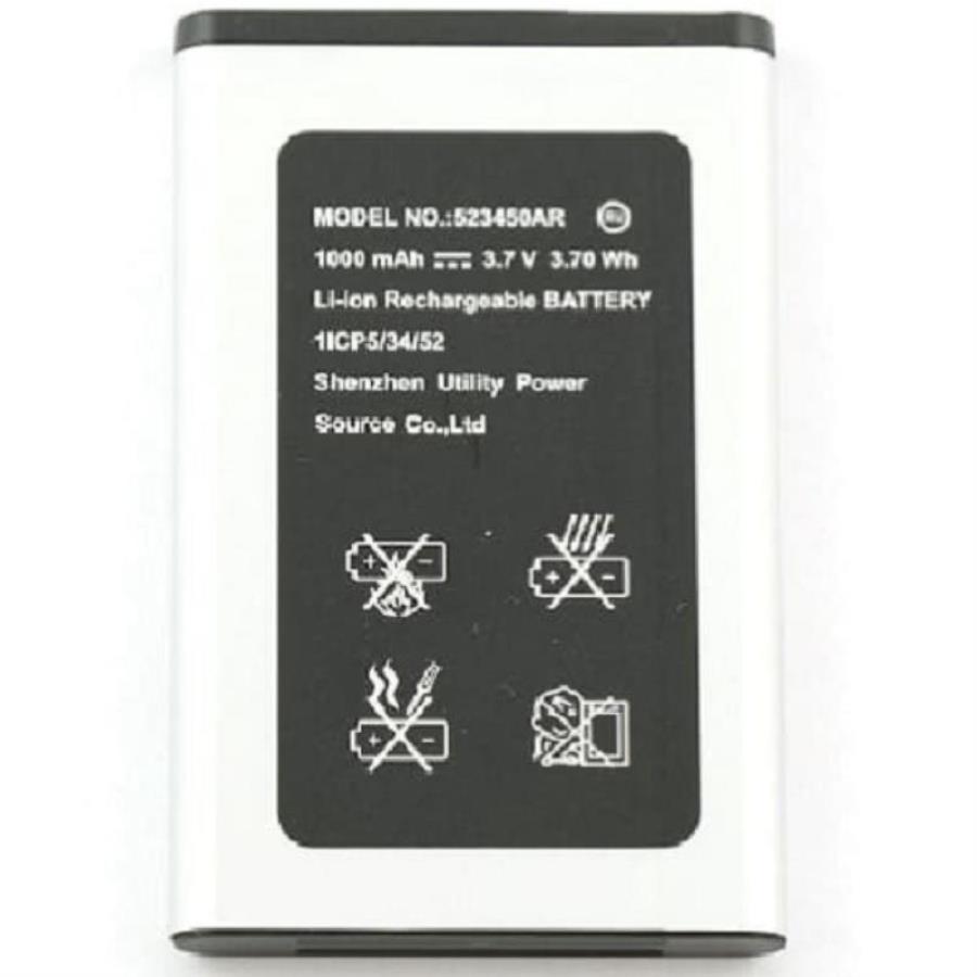 картинка Panasonic 523450AR Аккумуляторная батарея Li-Ion 1000mAh 3,7 В KX-TU110RUB, KX-TU110RUC, KX-TU110RUV от магазина Интерком-НН
