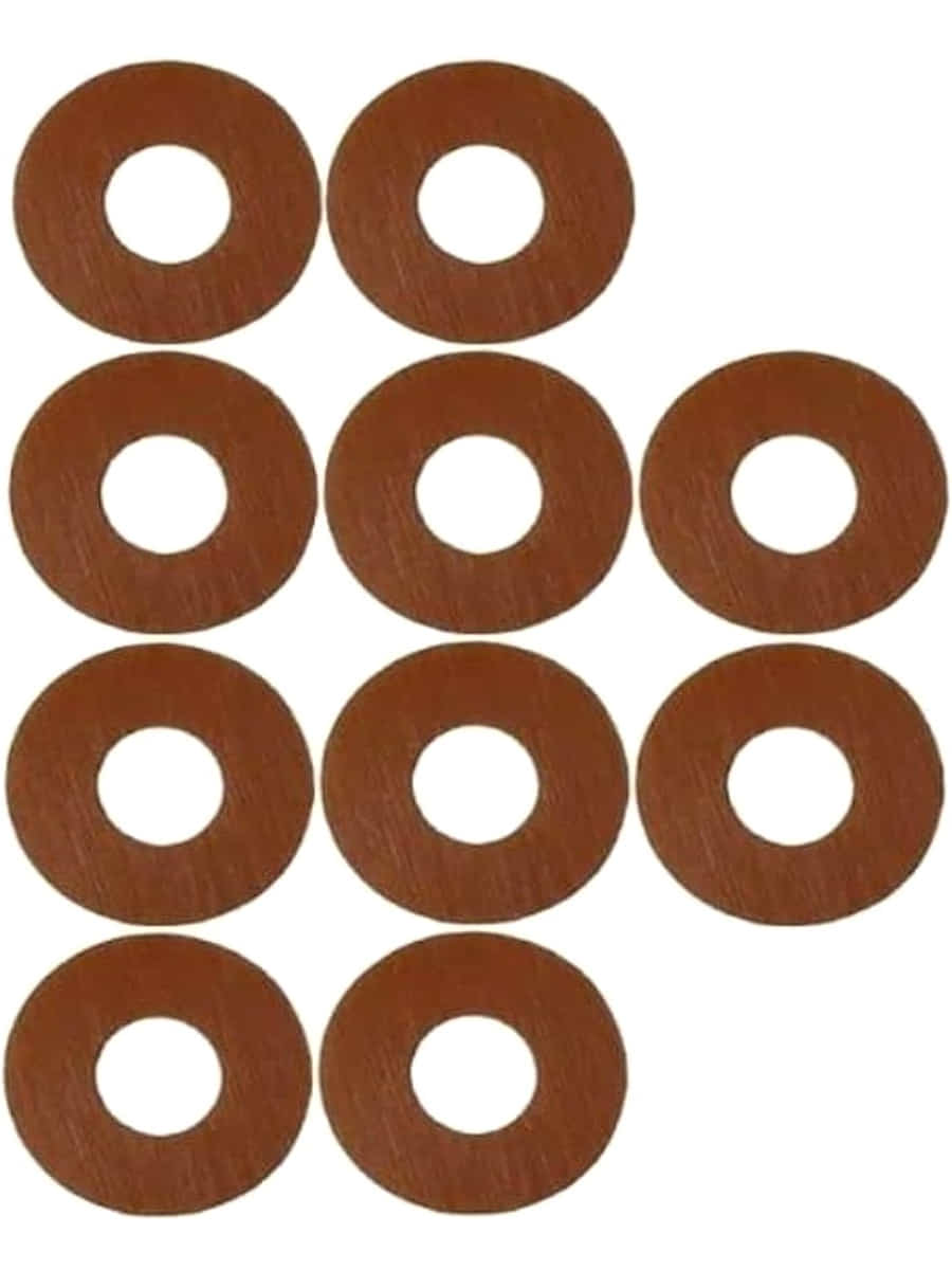 картинка Шайбы (прокладки) 4х12х1мм термостойкие изоляционные (10шт) от магазина Интерком-НН