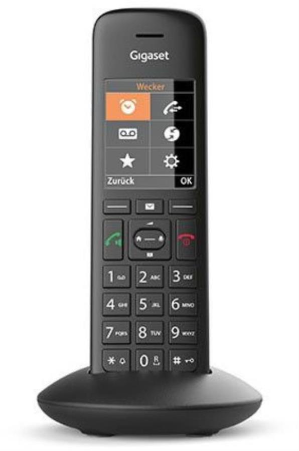 картинка Трубка доп. Dect Gigaset C570HX RUS черный для С570 от магазина Интерком-НН