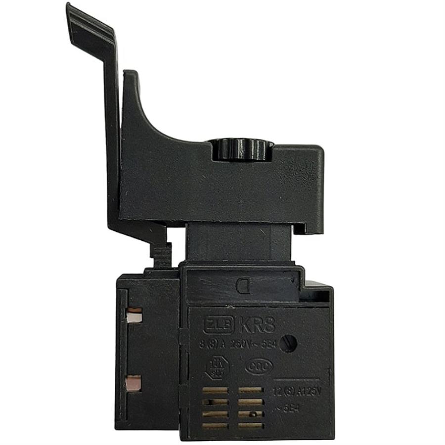 картинка Выключатель KR8 (147) с фиксатором, регулировкой оборотов и реверсом 8A, 250V от магазина Интерком-НН