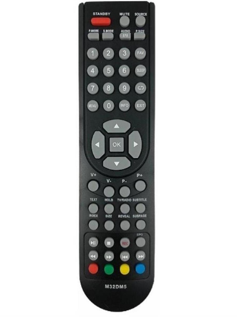 картинка Huayu M32DM5 (19185) пульт дистанционного управления (ПДУ) для телевизора DNS от магазина Интерком-НН