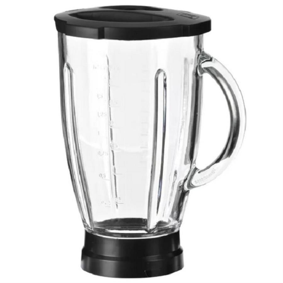 картинка Bosch 00701104 чаша блендера стеклянная с крышкой 1750мл для кухонного комбайна MUM8.., MUMXL.. от магазина Интерком-НН