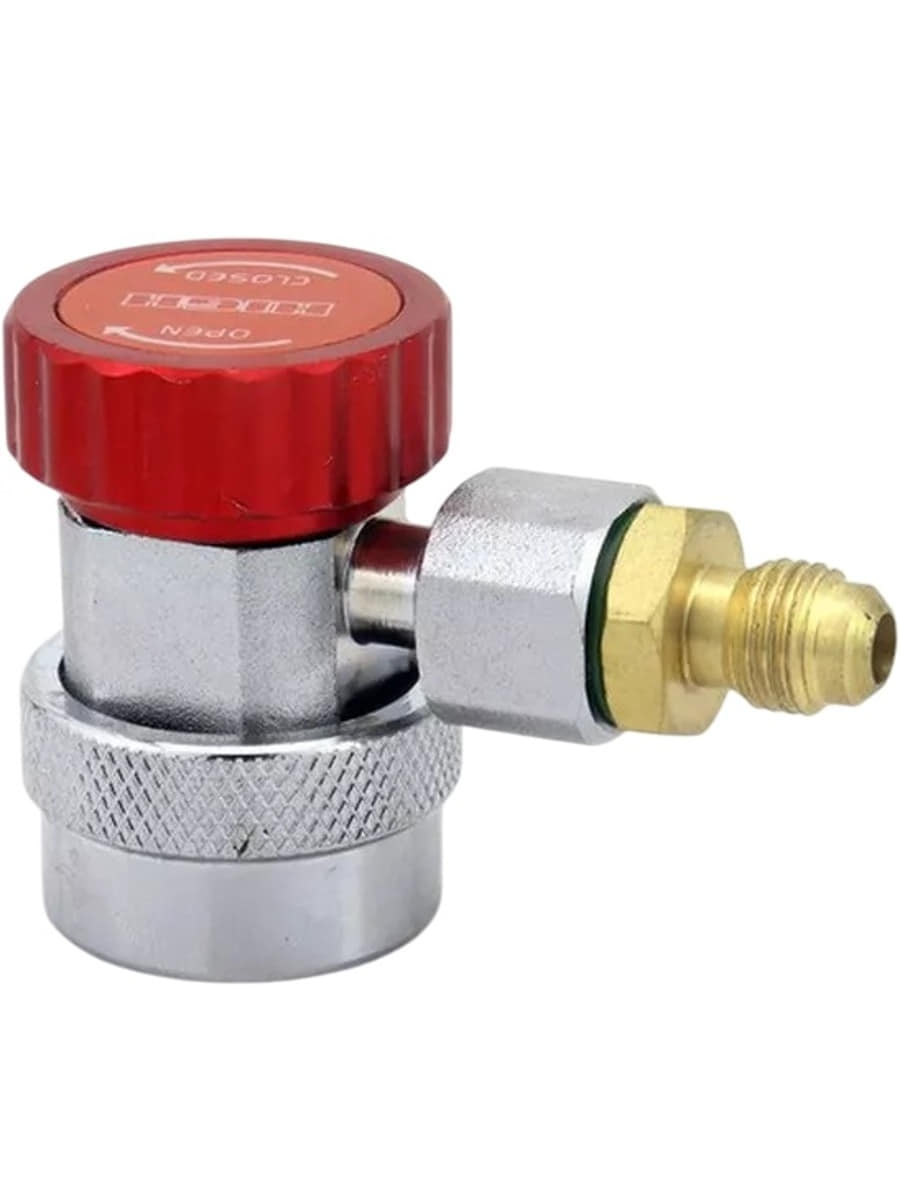 картинка DSZH QC-19H муфта быстросъемная высого давления с переходником для заправки автокондиционера от магазина Интерком-НН