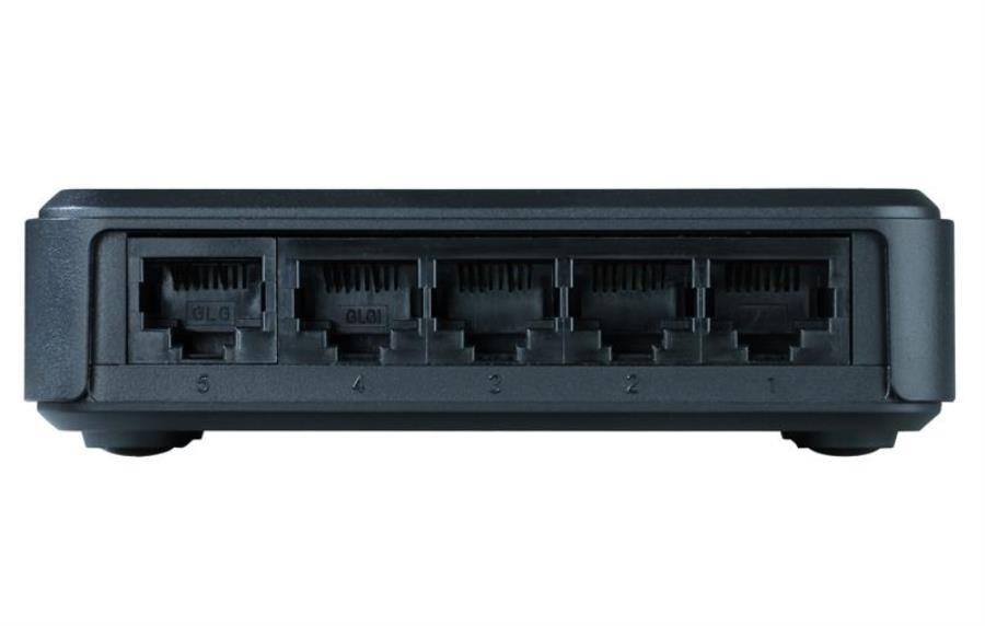 картинка D-Link DES-1005А Неуправляемый коммутатор с 5 портами D-Link 10/100Base-TX от магазина Интерком-НН