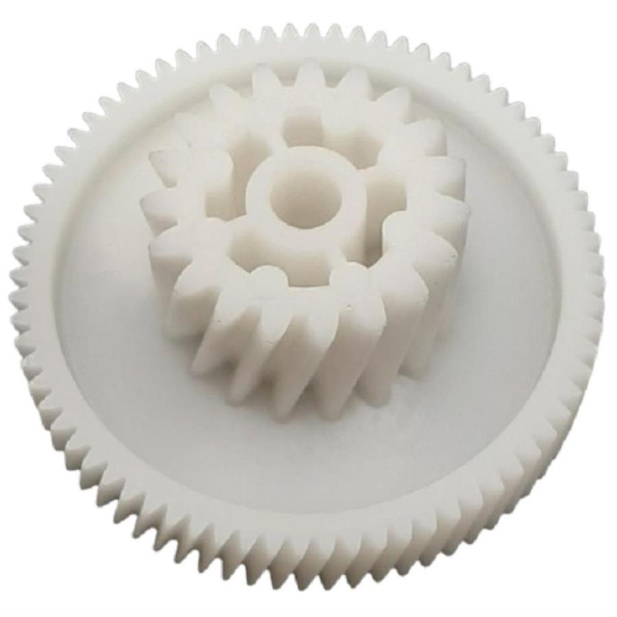 картинка Шестерня малая D=62/32, H=24/11, d=7мм 19 и 74 косых зубьев для мясорубки Vitek VT-1671 от магазина Интерком-НН