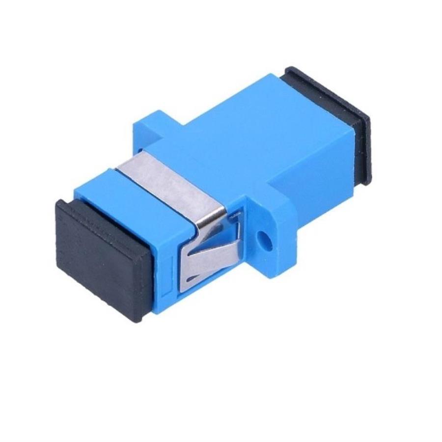 картинка Адаптер оптический проходной SC/UPC-SC/UPC SM simplex с фланцем от магазина Интерком-НН