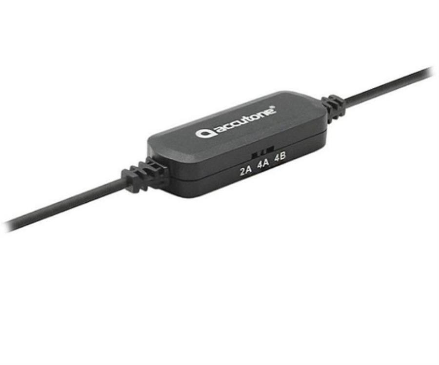 картинка Accutone WB610RJU Гарнитура для колл-центра, разъем RJ10 (4р4с)  от магазина Интерком-НН