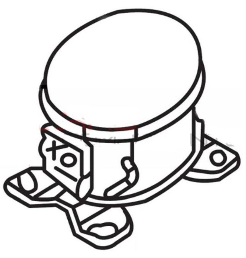 картинка Panasonic CNR91-236390 компрессор холодильника R-BW464, NR-BY551, 552, 601, 602 от магазина Интерком-НН
