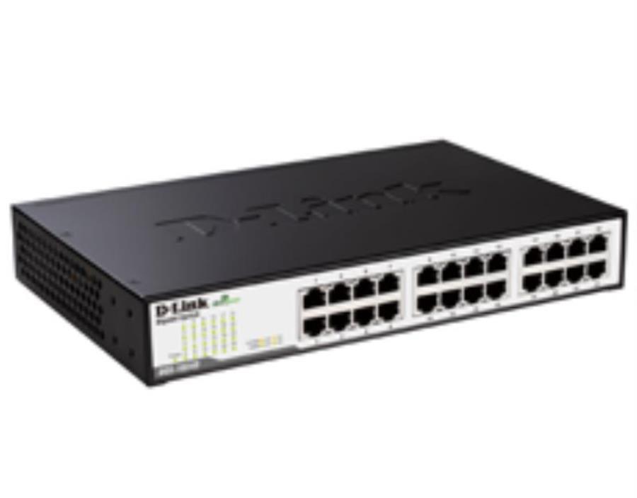картинка D-Link DGS-1024D/E1A Неуправляемый гигабитный коммутатор 2 уровня с 24 портами 10/100/1000Base-T  от магазина Интерком-НН