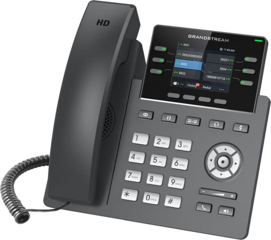 картинка Телефон IP Grandstream GRP-2613 черный от магазина Интерком-НН