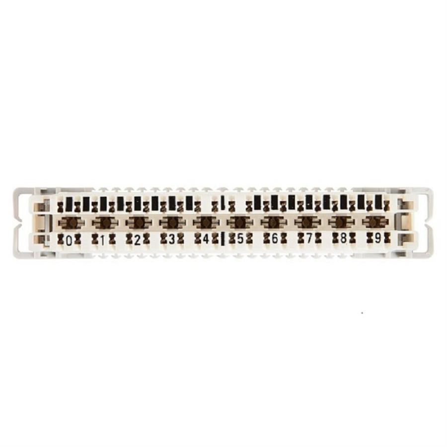 картинка 6089 1 121-06 Плинт десять пар (0-9) LSA-Profil 2/10 (Krone) от магазина Интерком-НН