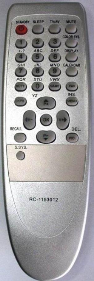 картинка Huayu RC-1153012 (1153038) (16031) пульт дистанционного управления (ПДУ) для телевизора Akai от магазина Интерком-НН