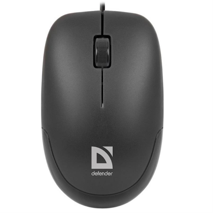 картинка Defender Datum MM-010 (52010) Мышь проводная, 3 кнопки, черная  от магазина Интерком-НН