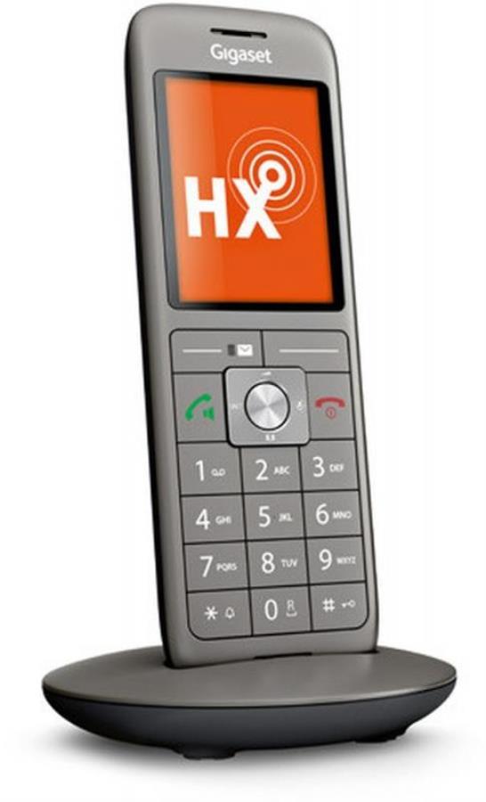 картинка Трубка доп. Dect Gigaset CL660HX HSB RUS черный для CL660 от магазина Интерком-НН