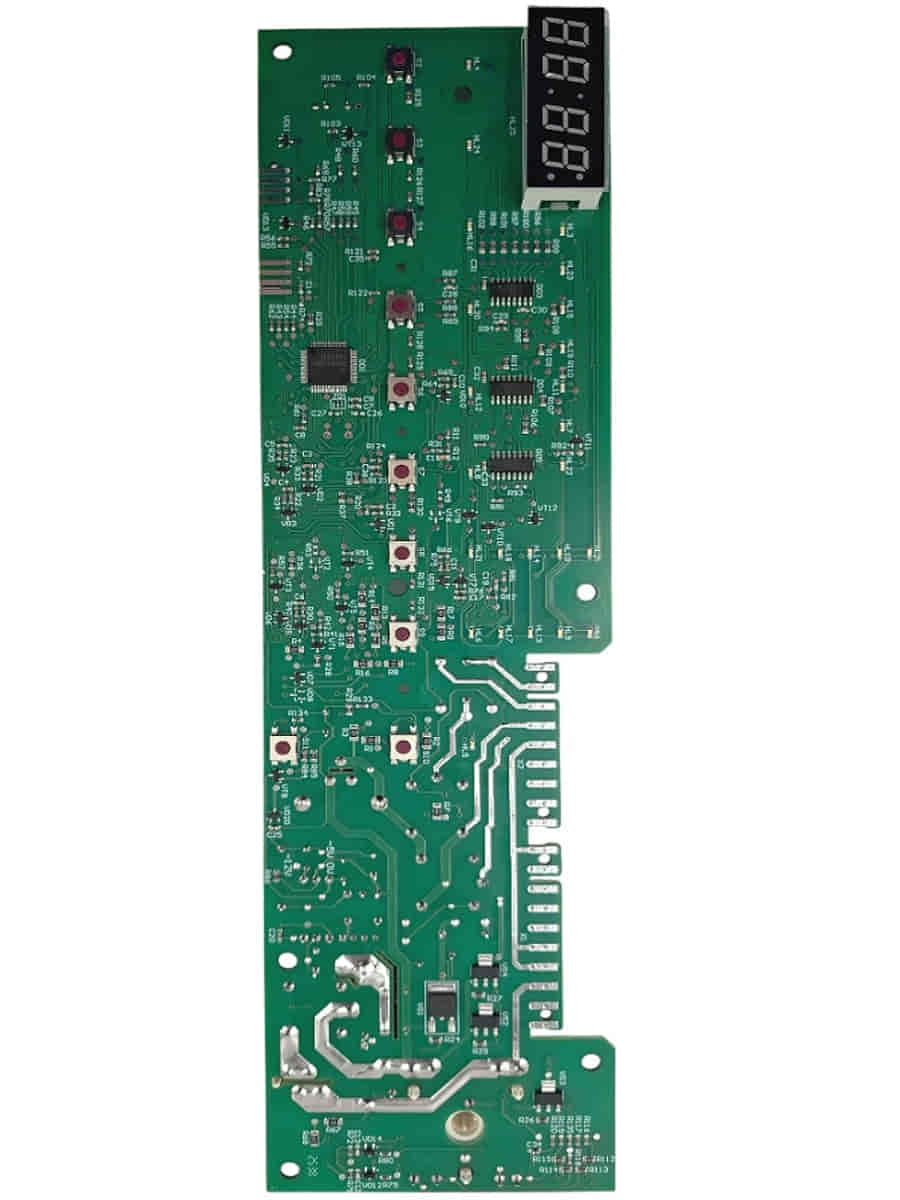 картинка Atlant 908081400118 (MAC107-3) модуль управления с дисплеем и кнопками для стиральной машины 60У107 от магазина Интерком-НН
