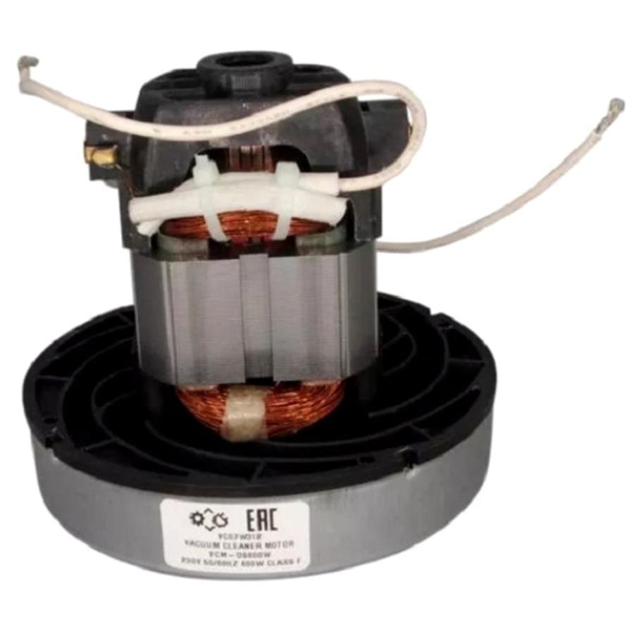 картинка Универсальный двигатель VCM-DS600W (VC07W0922AG) D=105мм, H=107мм, 600Втдля маленьких пылесосов от магазина Интерком-НН