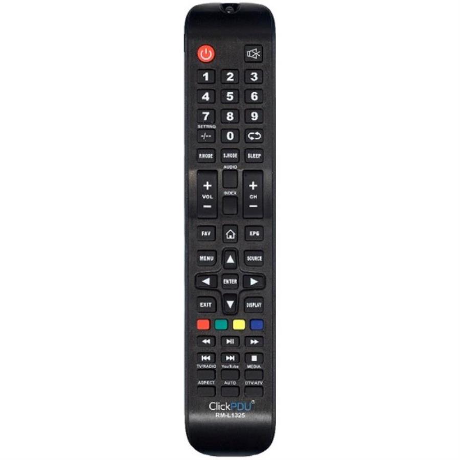 картинка ClickPDU RM-L1325 (21257) пульт дистанционного управления универсальный (ПДУ) для телевизоров DEXP от магазина Интерком-НН