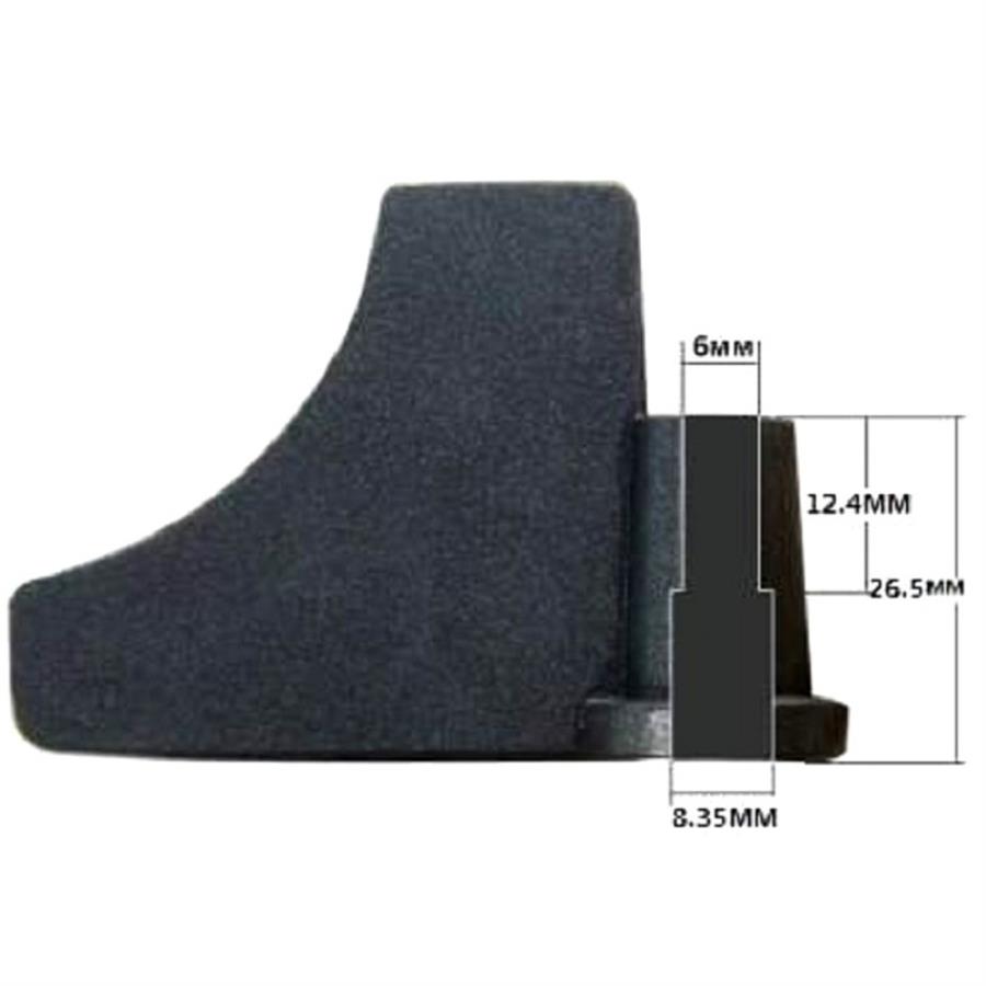 картинка Gorenje 422744 (276930, 367410) лопатка для замешивания для хлебопечки BM1210BK, BM1200B, BM1400E от магазина Интерком-НН