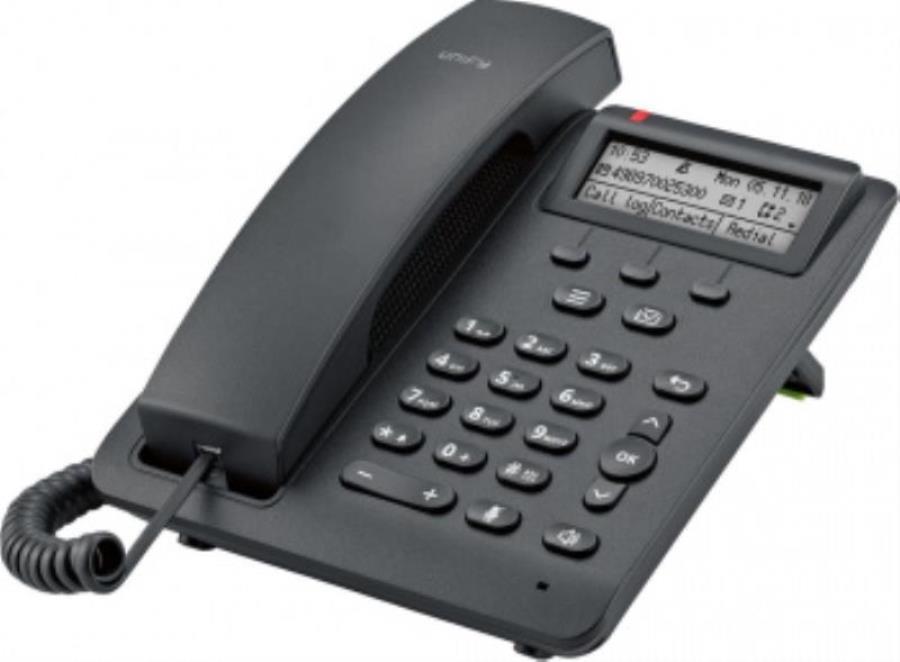 картинка Телефон SIP Unify OpenScape CP100 черный (L30250-F600-C434) от магазина Интерком-НН